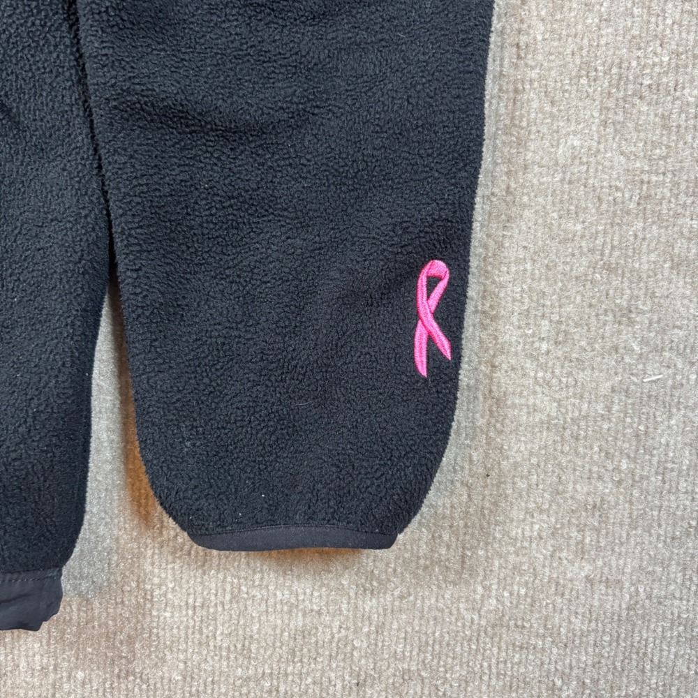 The North Face Black Pink Denali Full Zip Fleece Jacket Women's Size Large BCA - Picture 4 of 7
